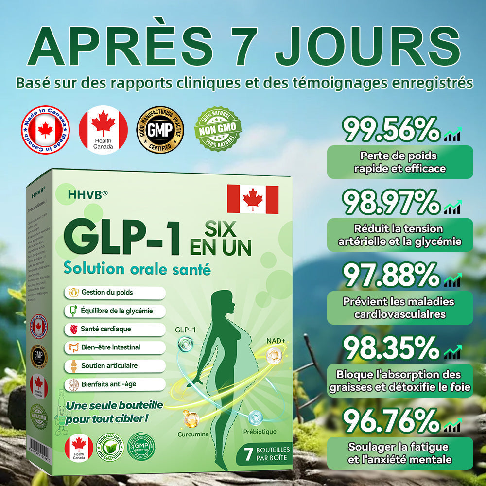 (HHVB®) ❤️ Plus que 6 boîtes ! Bénéficiez de -30 % aujourd’hui ! GLP-1 solution orale aide à contrôler poids et glycémie avec des résultats durables en 4-6 boîtes. Ne tardez plus, agissez vite !