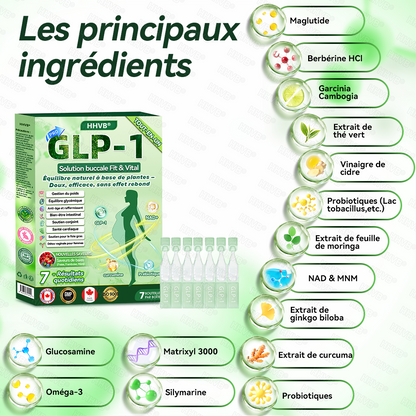 🇨🇦 Magasin Officiel | 𝐇𝐇𝐕𝐁® 🍀𝑁𝐴𝐷+ 𝐺𝐿𝑃-1 𝙎𝙤𝙡𝙪𝙩𝙞𝙤𝙣 𝙤𝙧𝙖𝙡𝙚 𝙩𝙤𝙪𝙩-𝙚𝙣-𝙪𝙣 𝙁𝙞𝙩&𝙑𝙞𝙩𝙖𝙡 – 1x/jour, résultats visibles en 7 jours ✅ Soutien pour obésité, cœur, diabète, sommeil, digestion et articulations