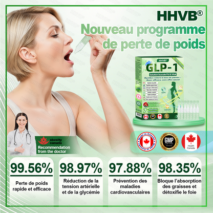 🇨🇦 Magasin Officiel | 𝐇𝐇𝐕𝐁® 🍀𝑁𝐴𝐷+ 𝐺𝐿𝑃-1 𝙎𝙤𝙡𝙪𝙩𝙞𝙤𝙣 𝙤𝙧𝙖𝙡𝙚 𝙩𝙤𝙪𝙩-𝙚𝙣-𝙪𝙣 𝙁𝙞𝙩&𝙑𝙞𝙩𝙖𝙡 – 1x/jour, résultats visibles en 7 jours ✅ Soutien pour obésité, cœur, diabète, sommeil, digestion et articulations